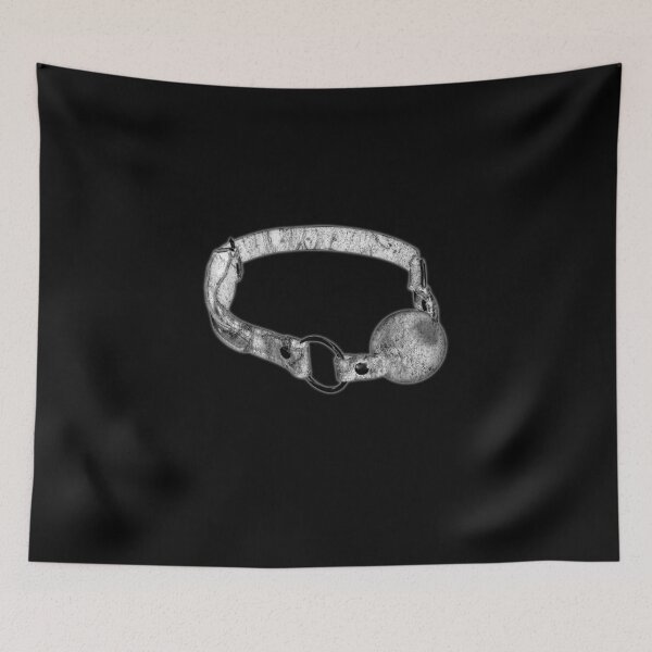 Item preview, "Ball Gag" BDSM Kink Bondage Distressed designed and sold by boundlesstees.