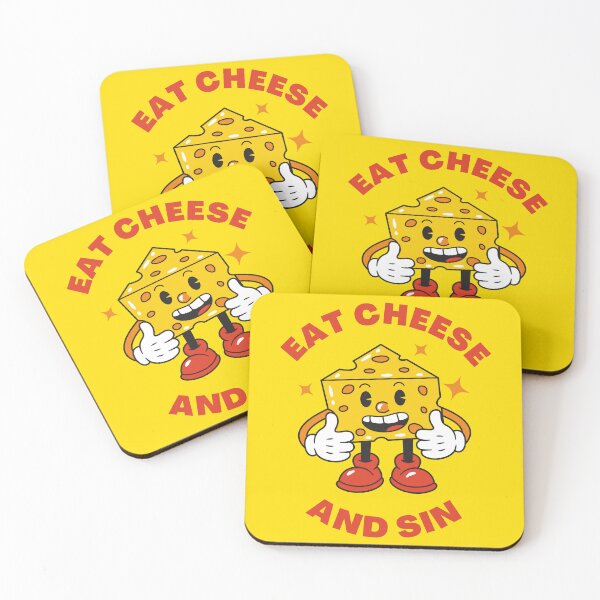 Item preview, Eat Cheese and sin designed and sold by Vash Chen.