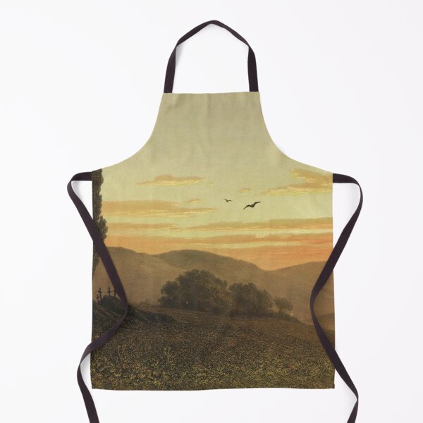 Artikelvorschau, Melancholy graves on a hill entworfen und verkauft von Vintage Designs +.