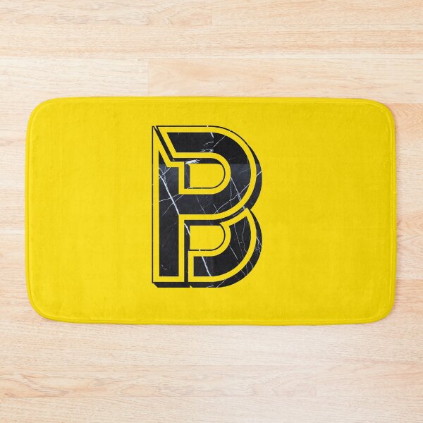 Item preview, Letter B Black marble Graffiti designed and sold by UniqueDesignHub.