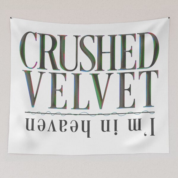 Item preview, YVES TUMOR | CRUSHED VELVET designed and sold by Shred & Thread.