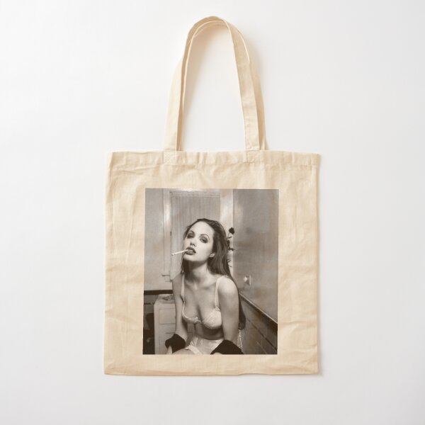 Angelina Jolie // Canvas Tote Bag 