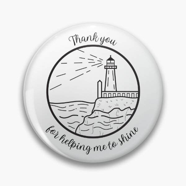 Item preview, Thank you for helping me to shine like a lighthouse - Appreciation for teacher, Grateful for boss, Thankful for Coach designed and sold by CherieTree.