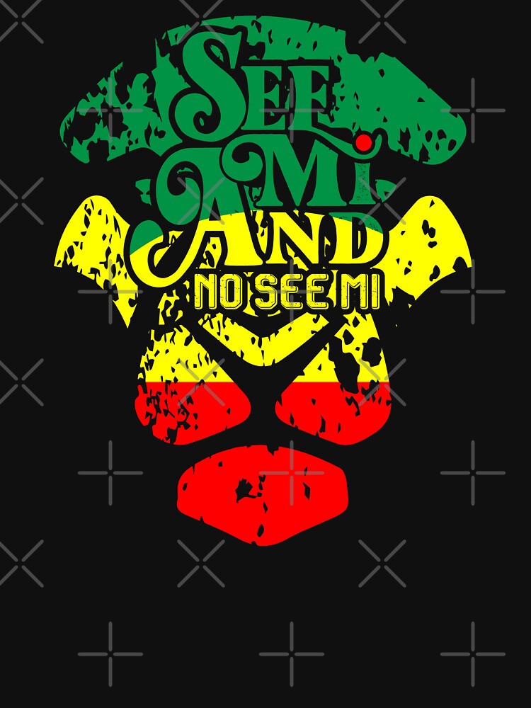 "Jamaican Saying, Jamaican Slang, Jamaican Phrase "See Mi and No See Mi