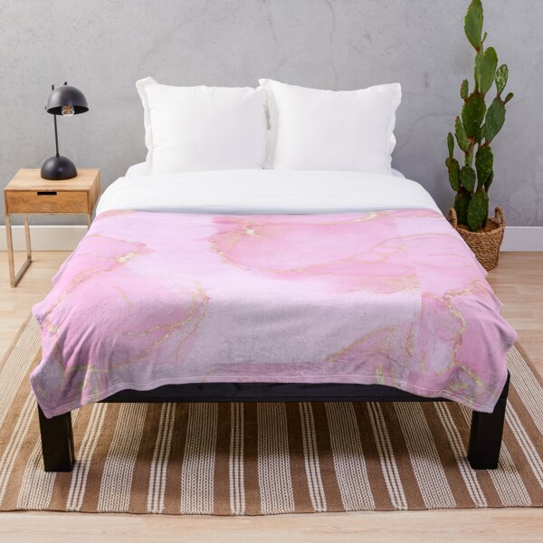 Item preview, Pink Marble Watermark with Gold  designed and sold by irisonline.