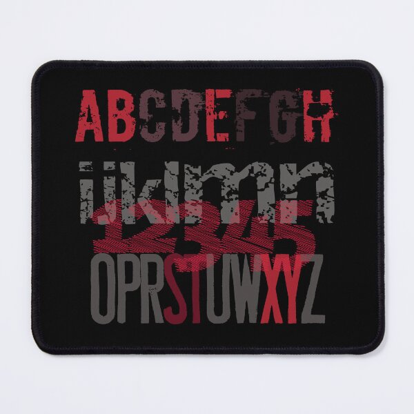Item preview, Alphabet, unusual print, funny inscription, for people who value originality, unusual print designed and sold by Monikatees.