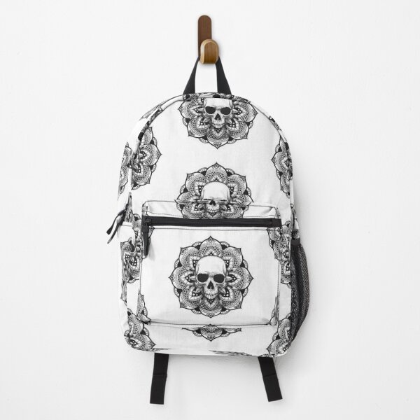 Item preview, Mandala Skull Terrifying Ideal Halloween on Graphic T-shirts designed and sold by MAX8-0.