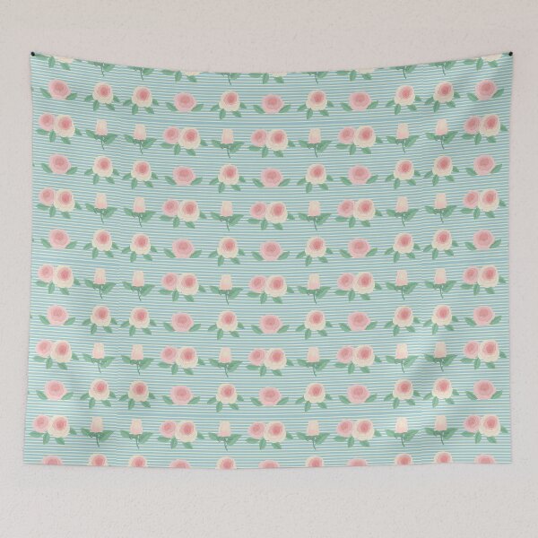 Item preview, Vintage rose pattern designed and sold by finedrawings.