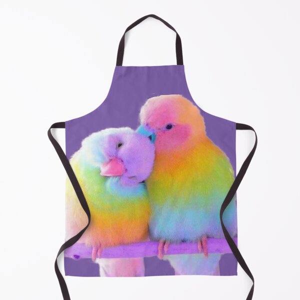 Item preview, RAINBOW LOVE BIRDS designed and sold by THE AMERICAN TEEVANGELIST.