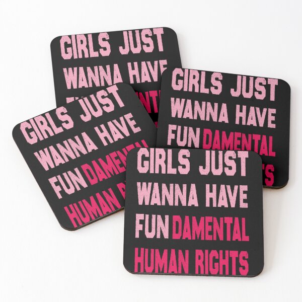 Item preview,   girls just wanna have fundamental human rights, designed and sold by truewear1.