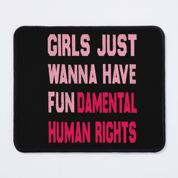 Item preview,   girls just wanna have fundamental human rights, designed and sold by truewear1.
