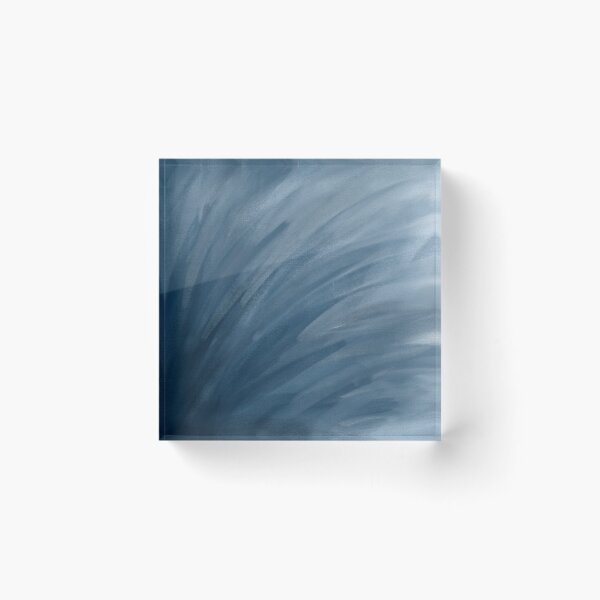 Item preview, Blue Abstract Feathers designed and sold by DanaAndTheBooks.