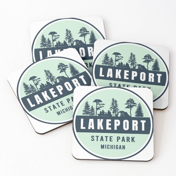 Item preview, Lakeport State Park Family Camping Logo designed and sold by VanyaKar.