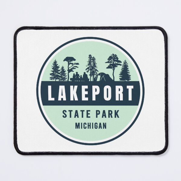 Item preview, Lakeport State Park Family Camping Logo designed and sold by VanyaKar.