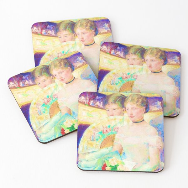 Item preview, Two Women in a Theater Box by Mary Cassatt (Digitally enhanced by WatermarkNZ Press)  designed and sold by CristalleLisa.