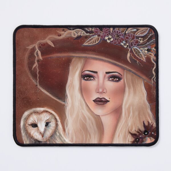 Item preview, Willow woodland witch with owl by Renee L lavoie designed and sold by Renee Lavoie.