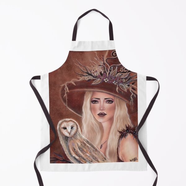 Item preview, Willow woodland witch with owl by Renee L lavoie designed and sold by Renee Lavoie.