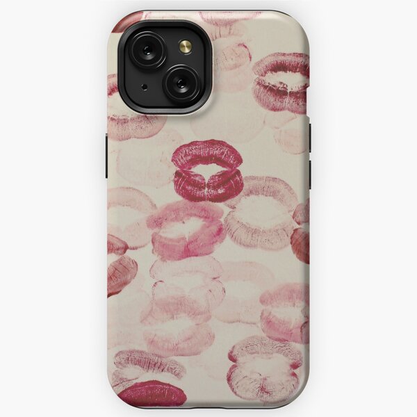 Funda transparente estética con paisaje rosa para iPhone X XR XS SE 7 8 11  12 13 14 15 Pro Mini Plus Pro Max