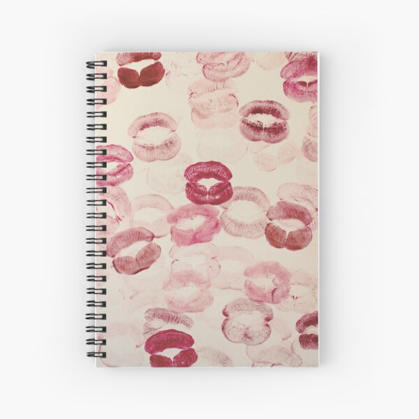 pink pilates princess mood board  Spiral Notebook for Sale by