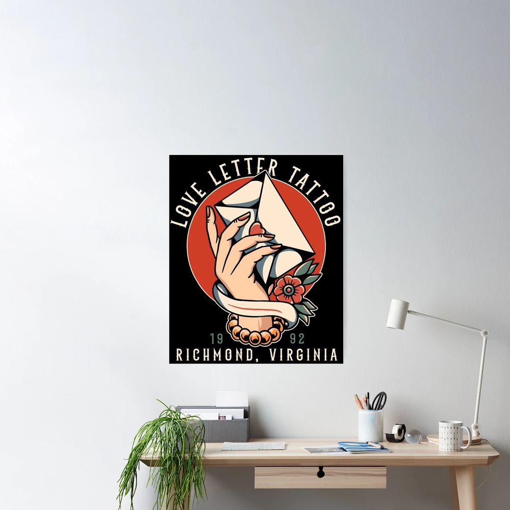 Tattoo studio poster ' Poster, picture, metal print, paint by VectorHight |  Displate