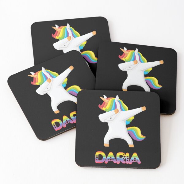 Item preview, Daria Unicorn Rainbow Heart Text - Special Personalised Gift For Daria    designed and sold by DarrianMyDe.