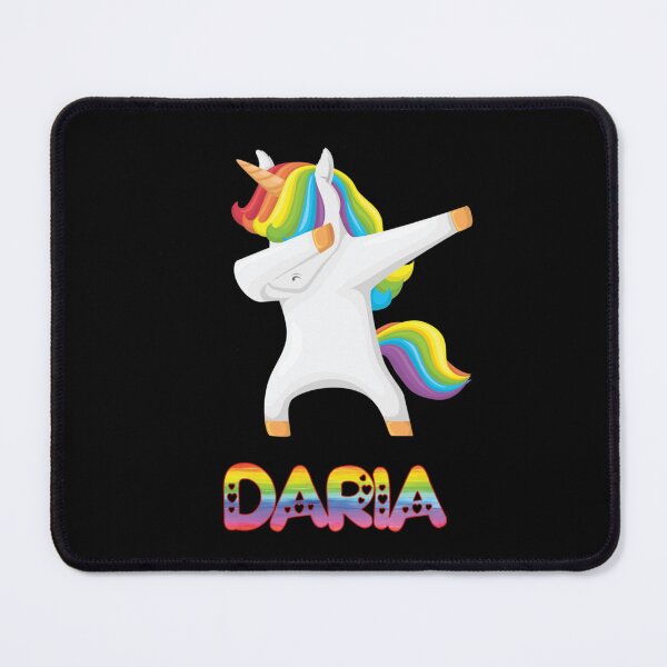 Item preview, Daria Unicorn Rainbow Heart Text - Special Personalised Gift For Daria designed and sold by DarrianMyDe.