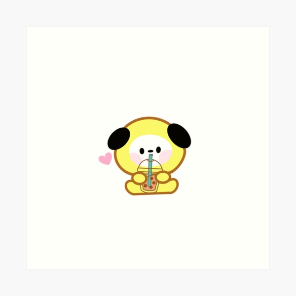 Bt21 Chibi Art Prints For Sale Redbubble