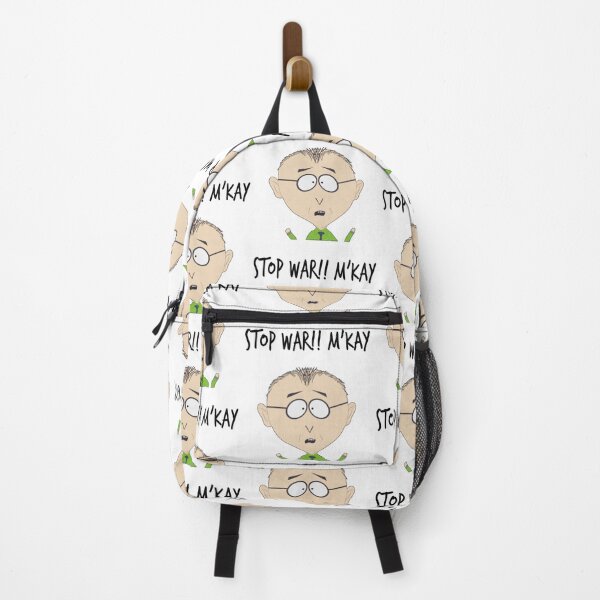 Item preview, Mr. Mackey Stop War!! M'kay! Cartoon Gift, Stand for Ukraine, Anti War, Politics, Protest  PAF02 designed and sold by PAFDesign.