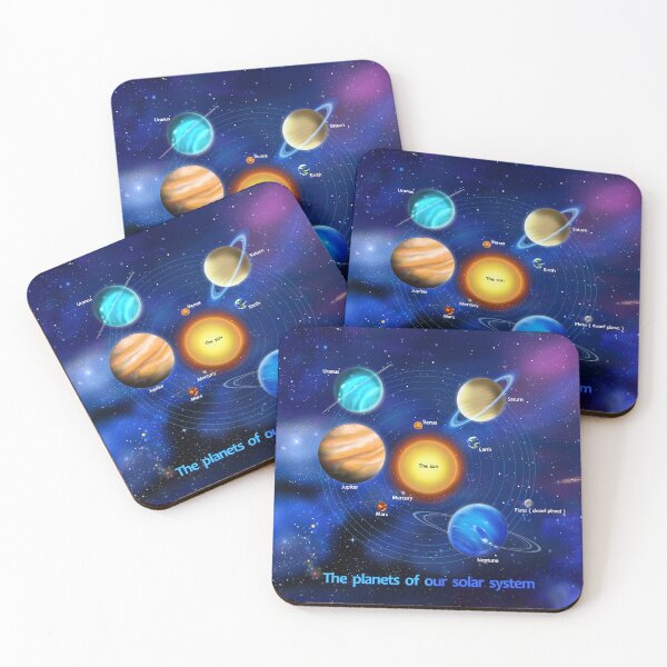 Item preview, The Planets of our Solar System designed and sold by GeraldNewtonArt.