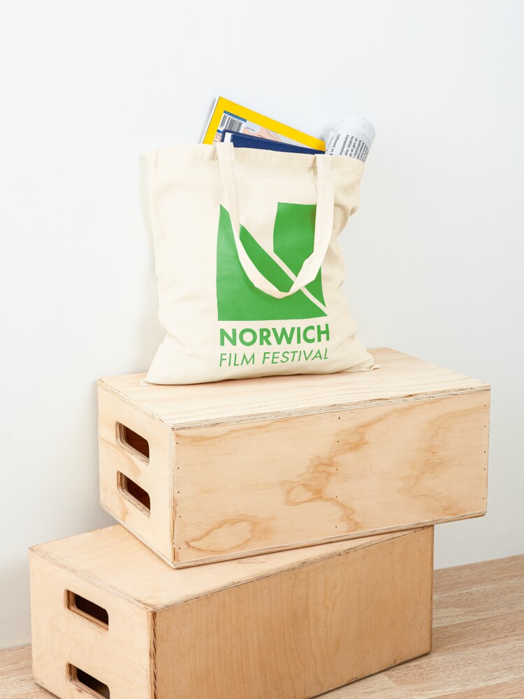 Thumbnail 4 of 5, Tote Bag, Norwich Film Festival Tote designed and sold by NorwichFilmFest.