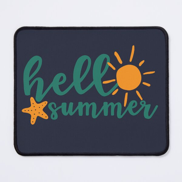 Item preview, Hello Summer Fun Summertime Saying designed and sold by MindfulMeta.