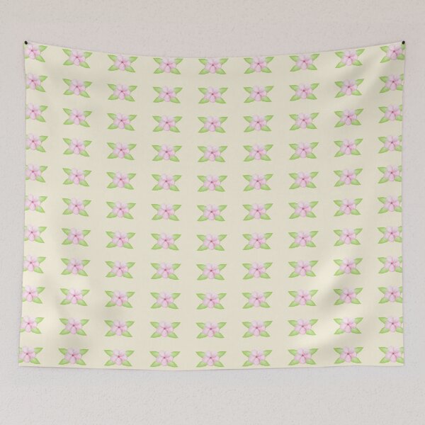 Item preview,  Pink flowers with leaves watercolor floral seamless Pattern designed and sold by Uaryan.
