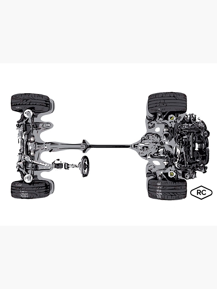 "Porsche 911 Drivetrain " Poster for Sale by robertcharlesde Redbubble