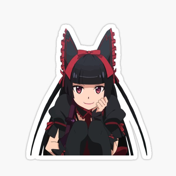 Rory Mercury Waifu - GATE Anime Sticker iPad Case & Skin by assiabaadi