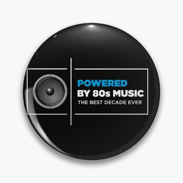 Item preview, Powered by 80s music  designed and sold by The80sguy.