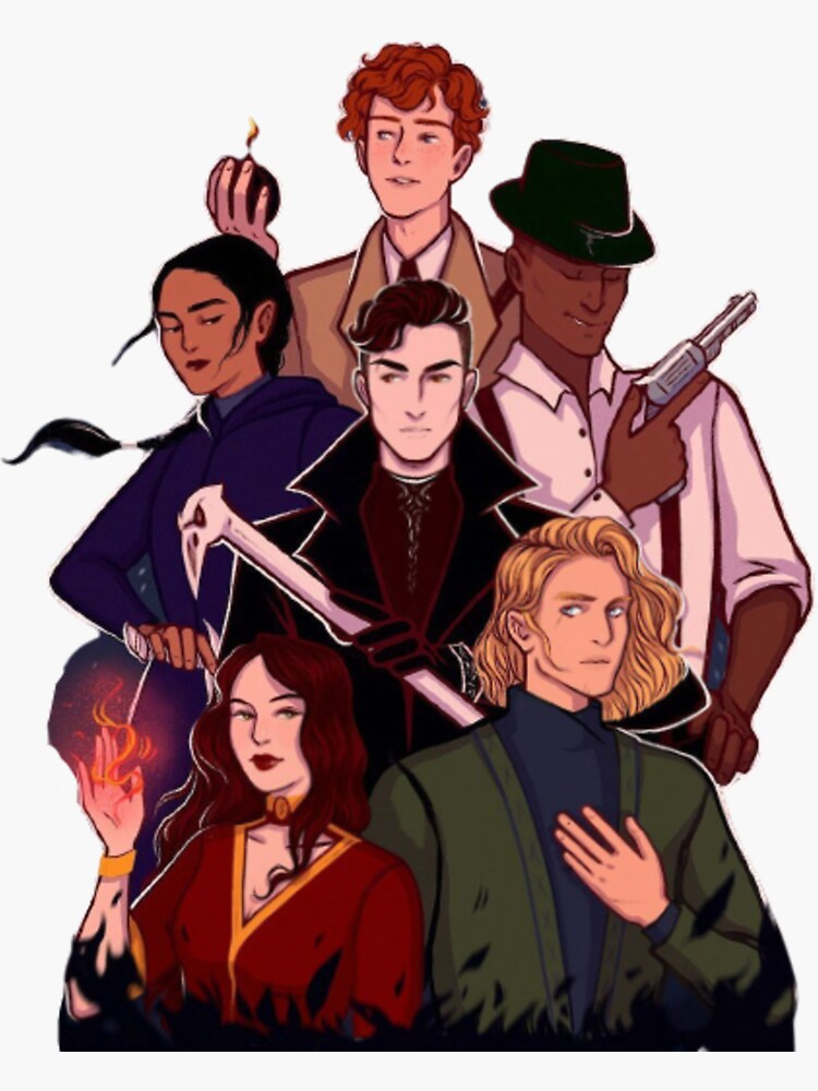 Six of Crows  Seis de cuervos, Personajes, Ilustraciones