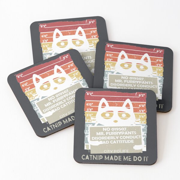 Item preview, Bad Cattitude Catnip Made Me Do It   designed and sold by Dazzle-TeesUS.