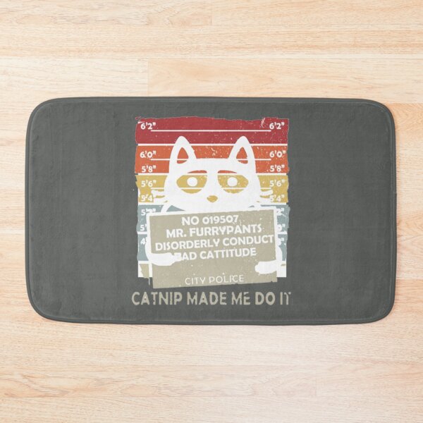 Item preview, Bad Cattitude Catnip Made Me Do It   designed and sold by Dazzle-TeesUS.