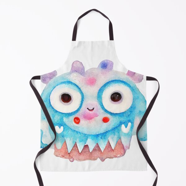 Item preview, Cute Funny Watercolor Happy Monster by Pixelista designed and sold by pixelista.