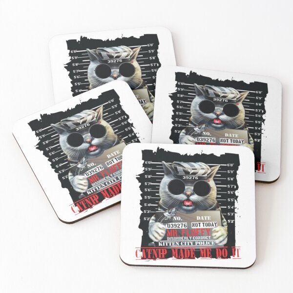 Item preview, British Shorthair cat Disorder conduct, Catnip Made Me Do It   designed and sold by Dazzle-TeesUS.