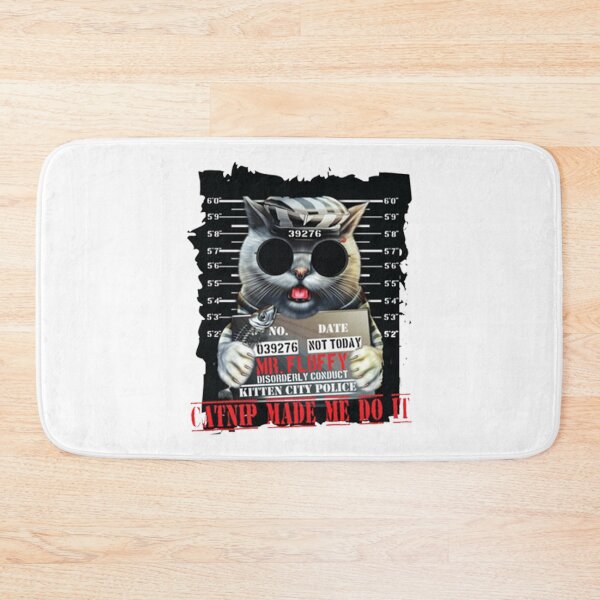 Item preview, British Shorthair cat Disorder conduct, Catnip Made Me Do It   designed and sold by Dazzle-TeesUS.