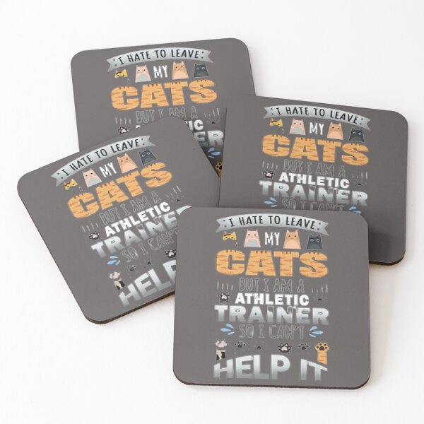 Item preview, Cat Lover Athletic Trainer Quote   designed and sold by Dazzle-TeesUS.