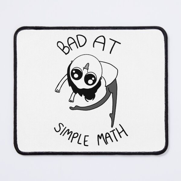 Item preview, Bad at Simple Math designed and sold by SilversShop.