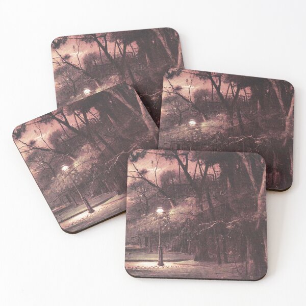 Item preview, Evening in Parc Monceau Mihaly Munkacsy designed and sold by Vintage Designs +.