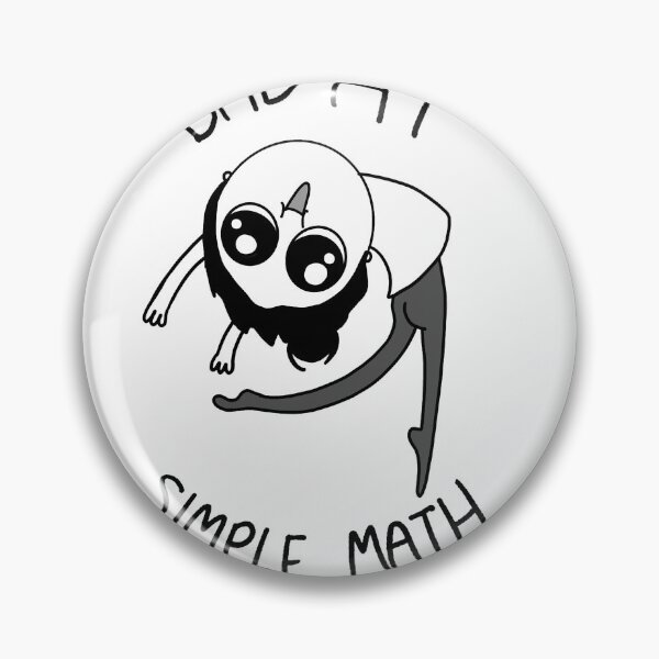 Item preview, Bad at Simple Math designed and sold by SilversShop.