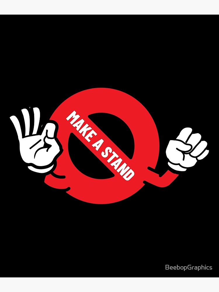 "Make a Stand/ Emoji/ Icon/Sticker" Poster by BeebopGraphics Redbubble