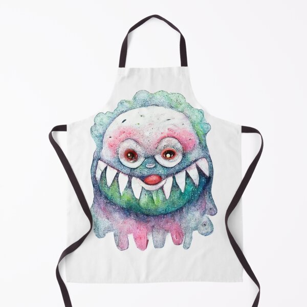 Item preview, Cute Funny Watercolor Happy Monster by Pixelista designed and sold by pixelista.
