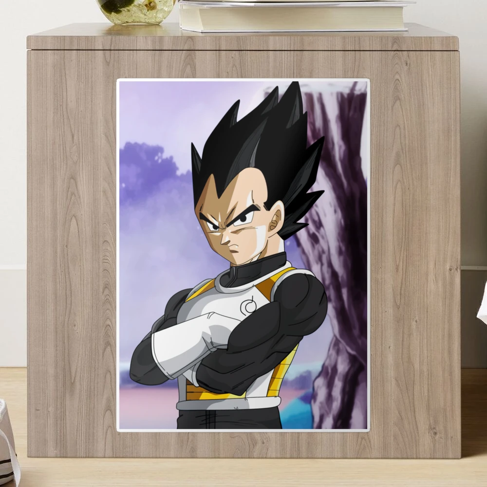 Quadro Poster C.moldura Anime Manga Dragon Ball Vegeta