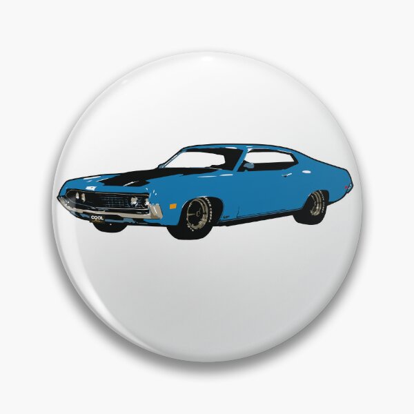 Item preview, Blue 70-71 FT Fastback designed and sold by CoolRide.