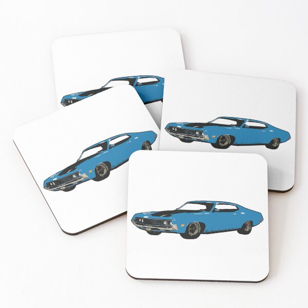 Item preview, Blue 70-71 FT Fastback designed and sold by CoolRide.
